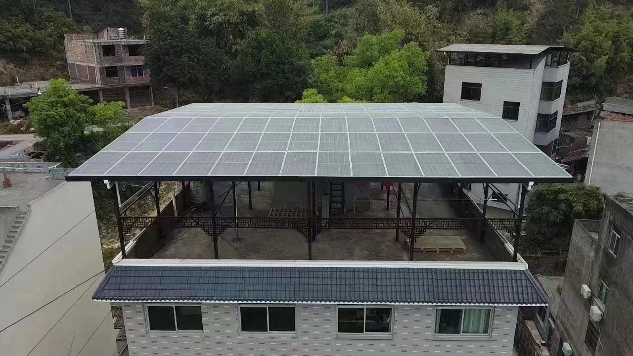 滦南15kw+10kwh自建别墅家庭光伏储能系统